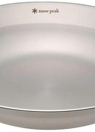 Миска snow peak tw-032k renewed tableware dish 20.9cm