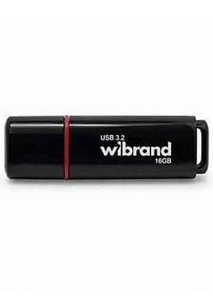 Флеш-накопичувач wibrand usb 3.2 gen1 scarab 16gb black wi3.2/sc16p11b