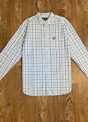 Класична картата сорочка lyle & scott check shirt