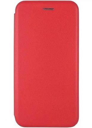 Шкіряний чохол-книжка classy для xiaomi redmi note 15 4g/5g (eu) (червоний) 00084842