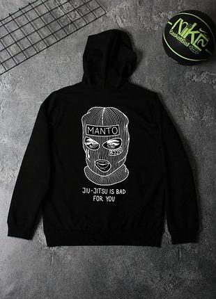 Худи черный mantoxktof balaclava осень