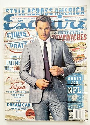 Журнал esquire 9/2014 usa chris pratt