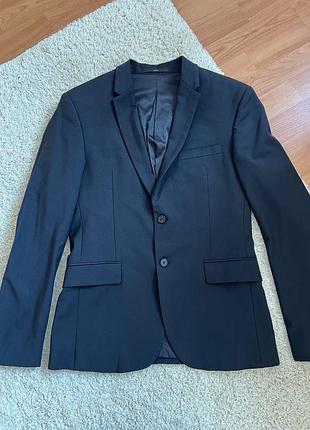 Чоловічий піджак з вовною zara 36 / 46 розмір