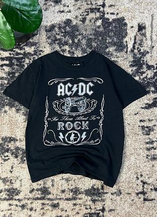 Футболка ac/dc rock band