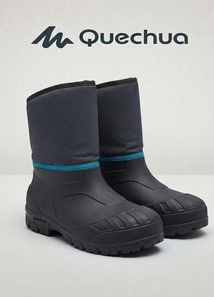 Подростковые ботинки сноубы демисезонные quechua,р.36-37