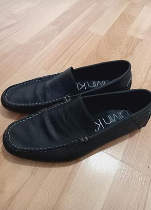 Туфлі мокасини лофери шкіра оригінал calvin klein,р.us 10 eu 43 cn 265 mx 28.
