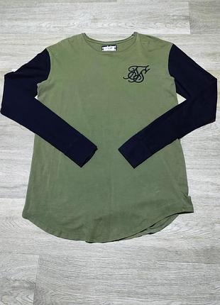 Мужской лонгслив siksilk , размер m-l .