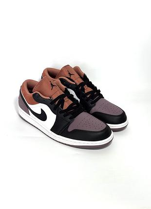 Оригінал чоловічі спортивні кросівки air jordan 1 low se shoes black/white fb9907-102 оригинал кроссовки джордан кеди повсякденні літо осінь демісезон