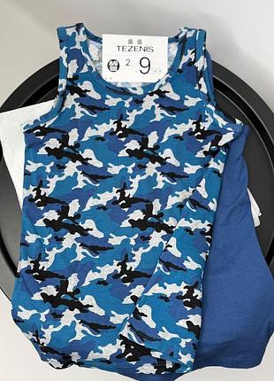 Набор детских маек для мальчика tezenis (пачка 2 шт)
