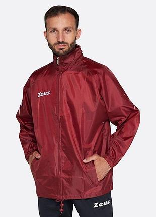 Ветровка zeus k-way rain бордовый чол s
