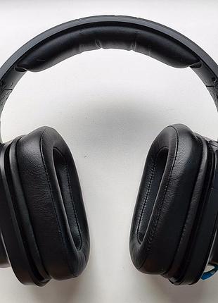 Б/у наушники игровые logitech g935 rgb подсветка, микрофон, объёмный звук