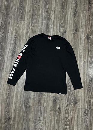 Лонгслив the north face big logo