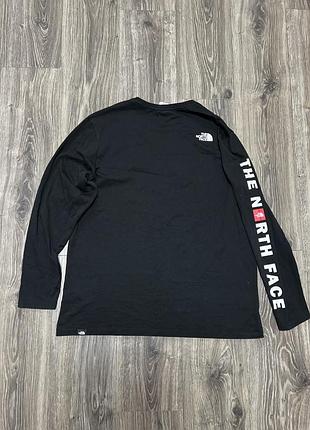 Лонгслив the north face big logo 9