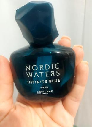 Nordic waters infinite blue for her