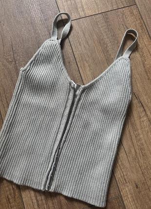 Топ корсет жилет zara