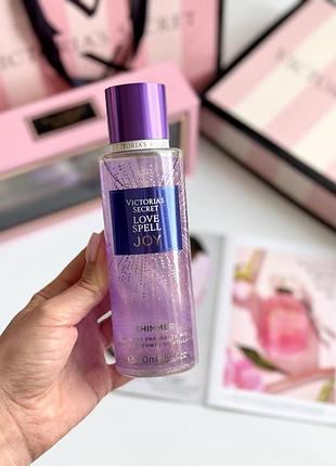 Лосьйон для тіла love spell joy з шиммером victoria’s secret