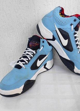 Кроссовки nike flight lite mid light blue р.44-44.5