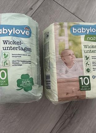 Поглинаючі пелюшки babylove німеччина (60x60см)