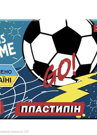Пластилин yes "team football", 8 цветов, 160г, 540556