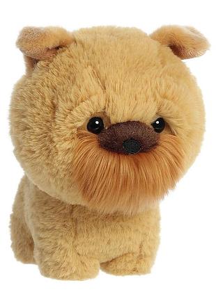 Мягкая игрушка брюссельский гриффон из популярной серии teddy pets (бренд aurora / daffi).