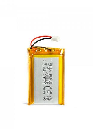 Акумулятор videx li-pol 2000mah 3.7v для налобних ліхтарів запасне джерело живлення