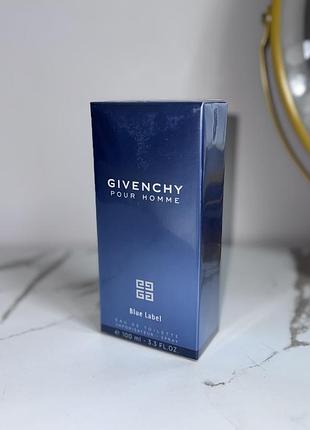Чоловічі парфуми givenchy blue label pour homme духи 100 мл шлейфовий аромат