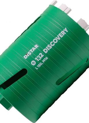 Сверло алмазное distar discovery 132x150-10xm16 по бетону/кирпичу (10216025061)