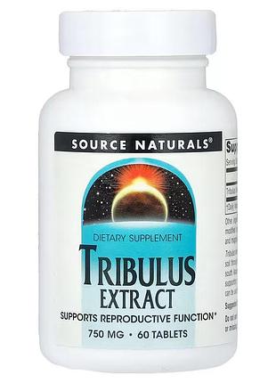 ТрибулусØ naturals tribulus extract 750 мг 60 таблеток