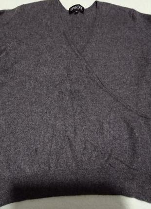 Серая кофта на запах кашемир 💯 episode