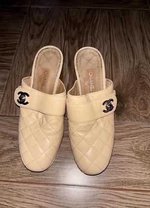 Мюлі chanel 39-40