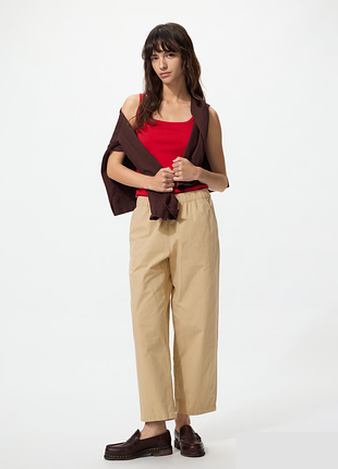 Штани бавовняні uniqlo (482243)
