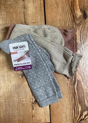 Носки женские высокие muk luks