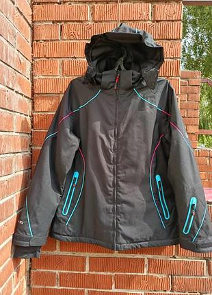 Женская лыжная куртка bergson supra-tex (р. 44 / xxl)
