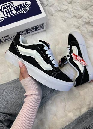 Кеди vans knu skool platform