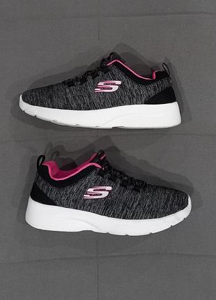 Кроссовки женские skechers со стелькой memory foam- размер 37-37,5