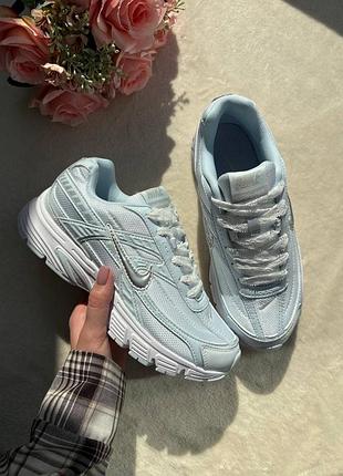 Кроссовки nike initiator бело-голубые