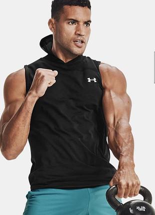 Under armour men's seamless sleeveless hoodie