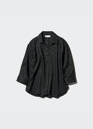 Сорочка лляна uniqlo (475649)