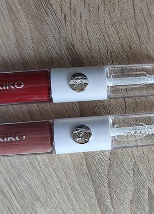 Помада для губ kiko milano unlimited double touch