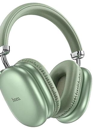 Беспроводные накладные наушники hoco w35 max joy bt headphones green bluetooth 5.3