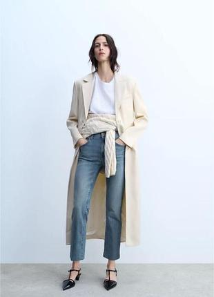Жіночі вкорочені джинси zara bootcut cropped з високою посадкою розмір 40 l
