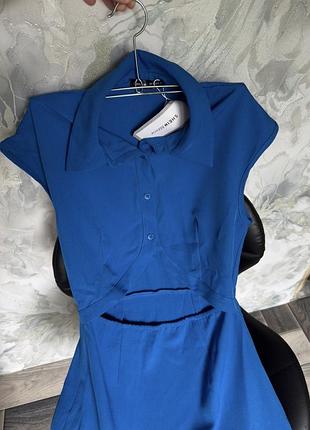 Сукня-сорочка shein bizwear з вирізом cut-out