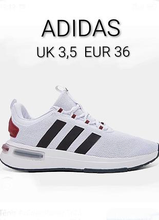 Круті стильні кросівки снікерси бренду adidas racer tr  23  uk  3,5. eur.  36