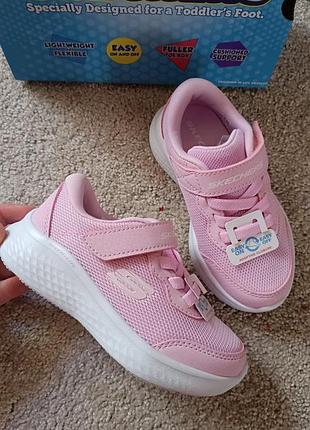 Кроссовки для девочки skechers 17 см новые!