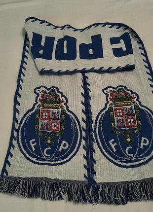 Vintage 2000 р - futebol clube do porto - фанатский винтажный шарф роза фк порто