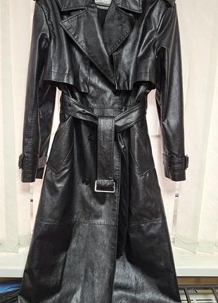 Тренч bershka длинный
