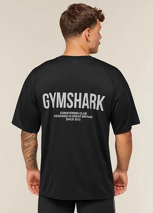 Футболка gymshark conditioning club oversized t-shirt.оригинал.
