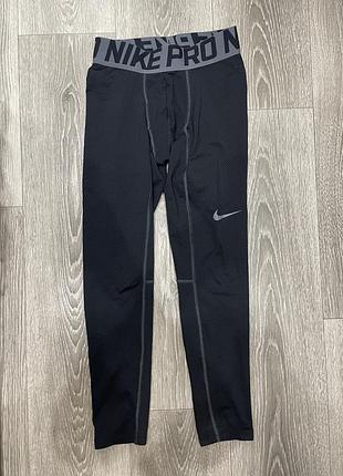 Тайци , лосіни nike pro , у чорному кольорі , в розмірі м