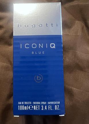 Парфюми чоловічі bugatti iconiq blue 100мл