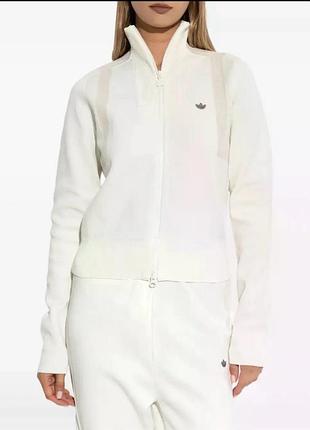 Adidas zip-front ribbed cardigan кофта жіноча